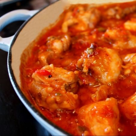 Pollo al chilindrón