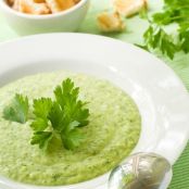 Cremoso puré de calabacín con comino y canela