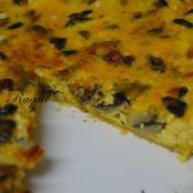 Quiche de Ibéricos y Setas - Paso 2