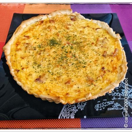 Quiche de Jamón y Bacón