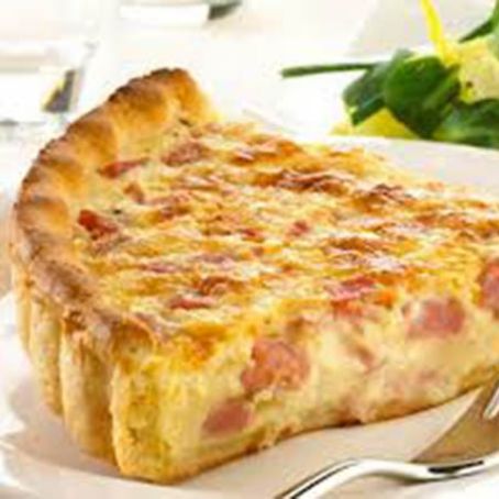Quiche Lorraine de Bacon y Queso