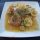 Rape en salsa con gambas