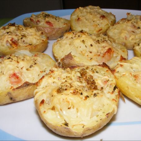 Patatas asadas rellenas