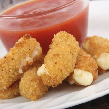 Bastones de mozzarella