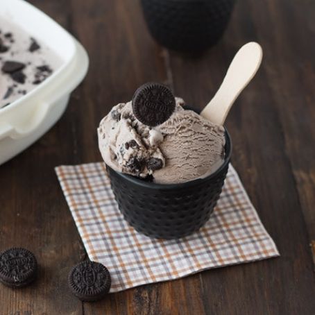 Helado de Galletas Oreo