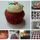 Mini cupcakes de terciopelo rojo