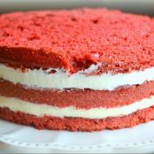 Red Velvet con Chocolate blanco. - Paso 2