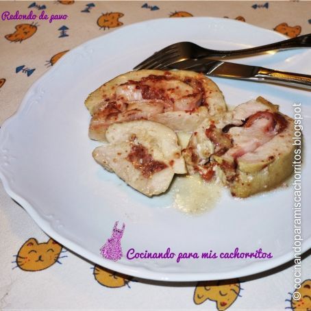Redondo de pavo relleno