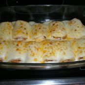 Rigattoni rellenos de carne