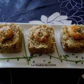 Risotto de langostinos con thermomix