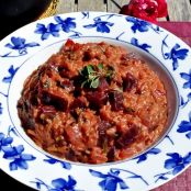 Risotto de remolacha