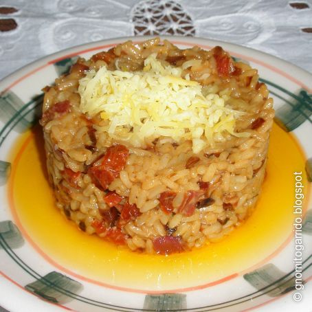 Rissoto de tomates secos