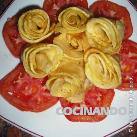 Rosas de patata