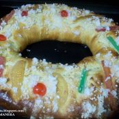 Roscón de Reyes decorado