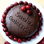 Tarta Sacher de chocolate