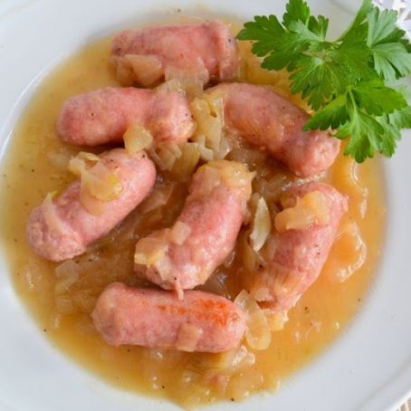 Salchichas2 al vino blanco