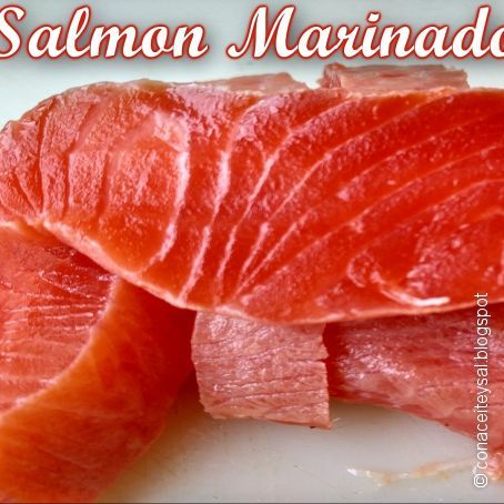 Salmon Marinado en Citricos