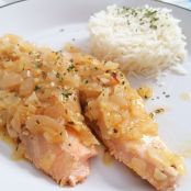 Curry de salmón al estilo de Goa