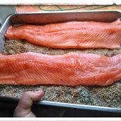 Salmón marinado