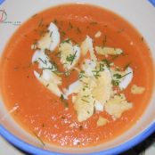 Salmorejo de manzana