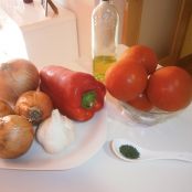 Salsa de tomate fácil - Paso 1