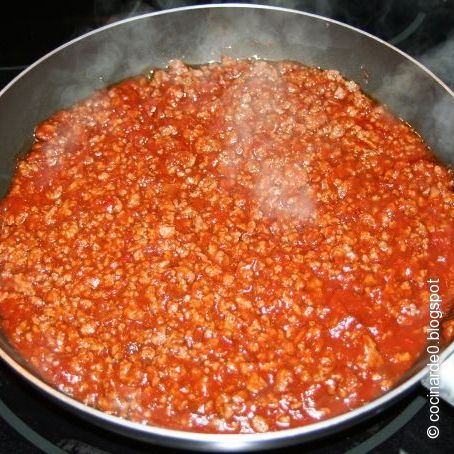 Salsa boloñesa Italiana (Para la pasta)