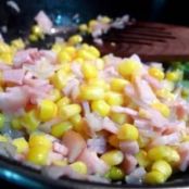 Salteado de maíz y bacon - Paso 1