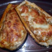 Berenjenas rellenas de carne