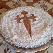 Tarta de almendras (tarta de Santiago)