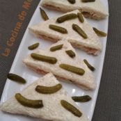 Sanwichs de atún y pepinillos rápido