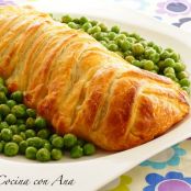 Solomillo envuelto en hojaldre