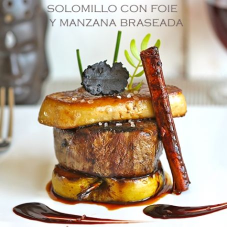 SOLOMILLO CON FOIE Y MAZANA