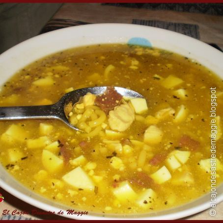 SOPA DE PICADILLO