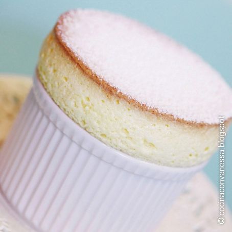 Soufflé de limón para el año nuevo