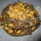 Spaghetti al Nero di Seppia con Habitas