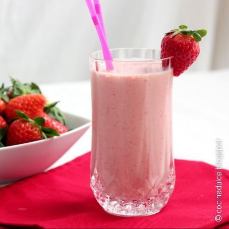 Batido de fresa (Varias opciones)