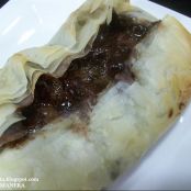 STRUDEL DE MANZANA CON CHOCOLATE