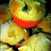 Muffins con frutas exóticas y frutos secos