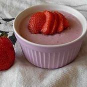 Mousse de fresa