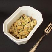 Crumble de sardinas con almendras y pistachos