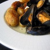 Mejillones con Roquefort