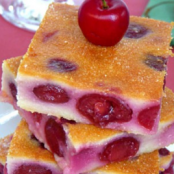 Clafoutis de cerezas y mascarpone