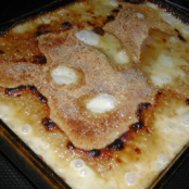 Endibias gratinadas con gorgonzola