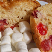 Muffins con frutos rojos secos y bombones
