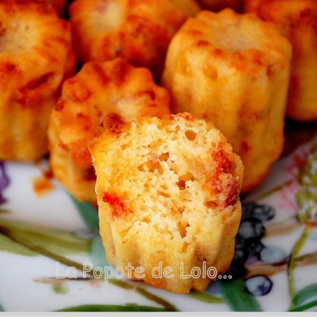 Cannelés de queso y chorizo