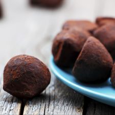 Trufas caseras de chocolate