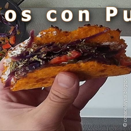 Tacos con Pulpa de Fruta
