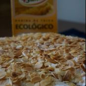 Tarta de almendras y crema de limón con Harimsa Eco