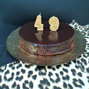 Tarta de chocolate & Baileys para cumpleaños