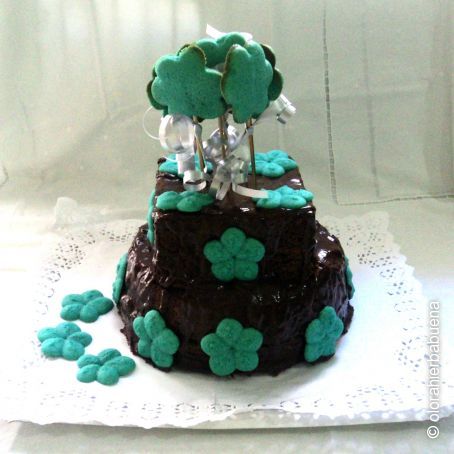 Tarta de chocolate, Telma ha cumplido un año